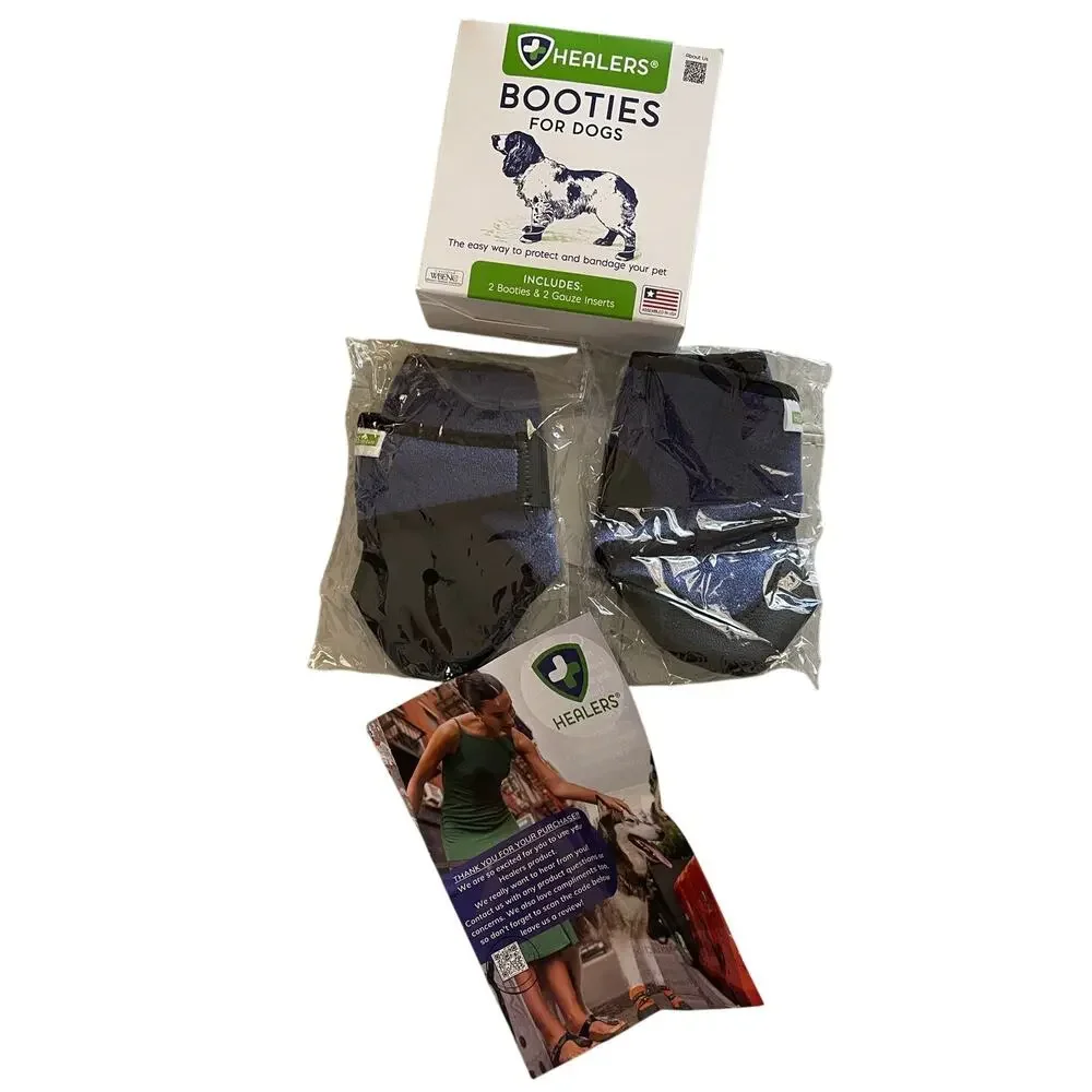 Healers Booties for Dogs size Medium